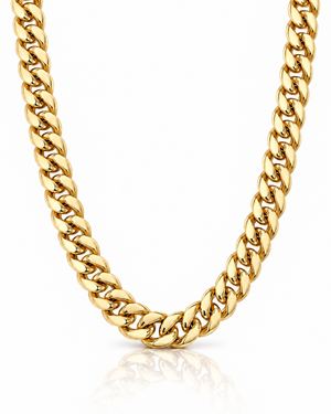 Cadena Cuban Link 8mm