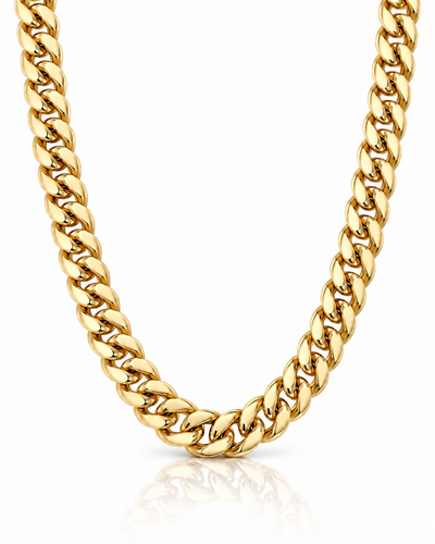 Cadena Cuban Link 8mm