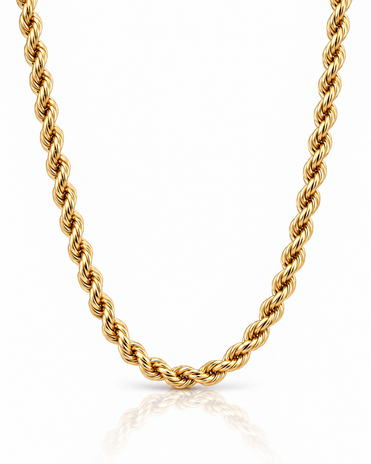 Cadena Rope 3mm oro Vesko