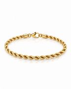 Pulsera Rope 3mm oro Vesko