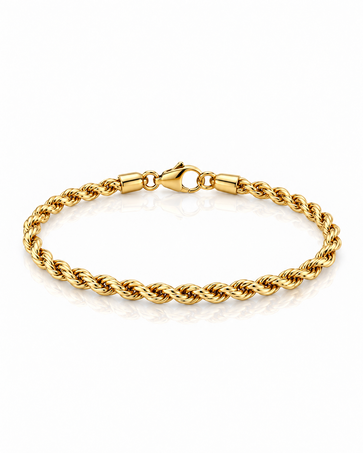 Pulsera Rope 3mm oro Vesko