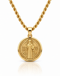 Medalla San Benito oro Vesko