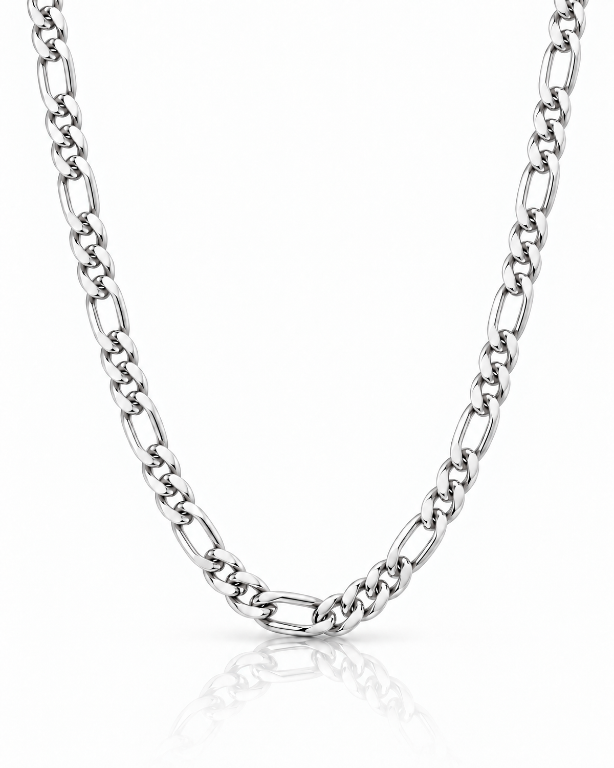 Cadena Fígaro 3mm plata Vesko