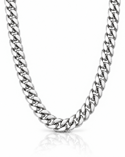 Cadena Cuban Link 8mm