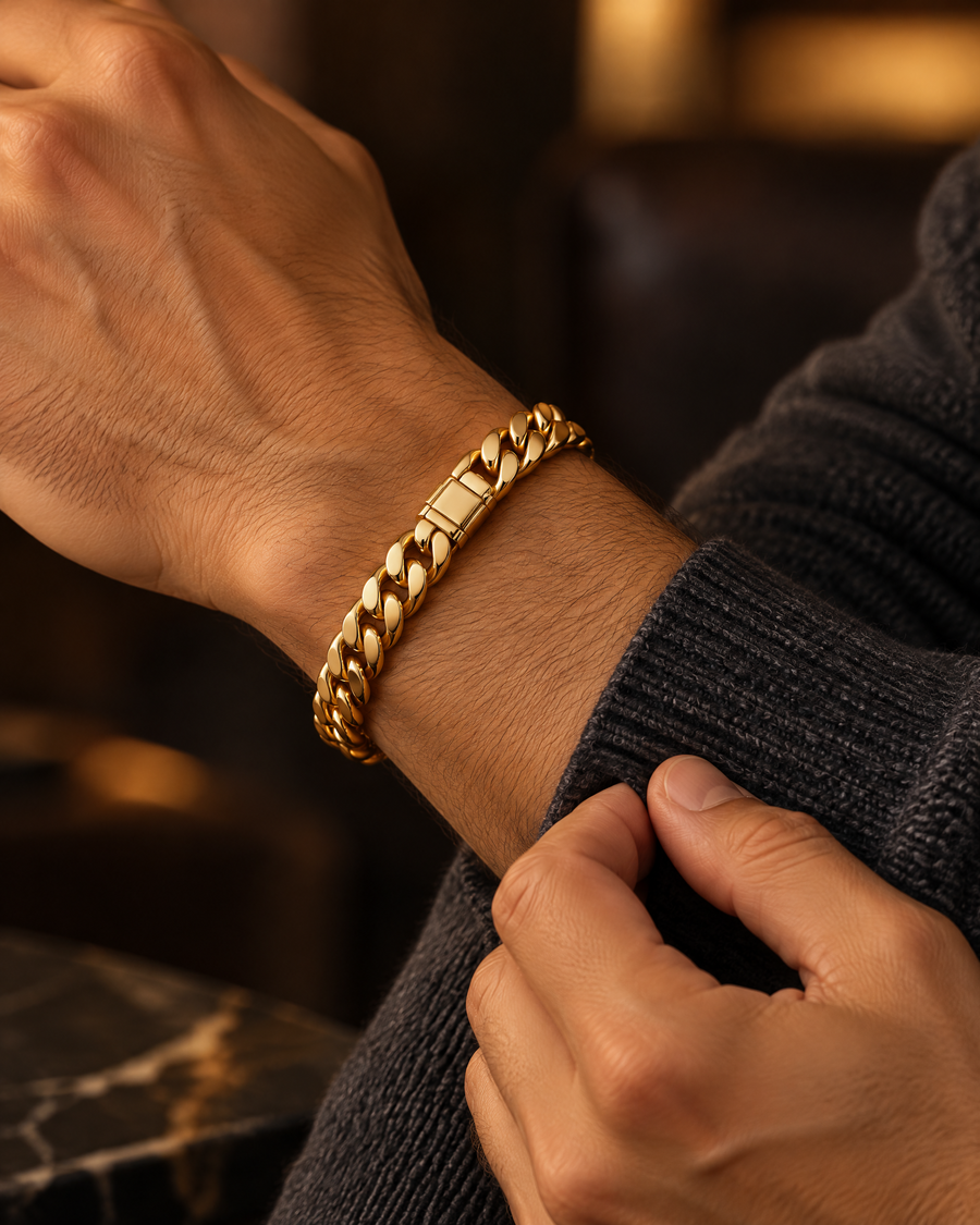 Pulsera Cuban Link 8mm
