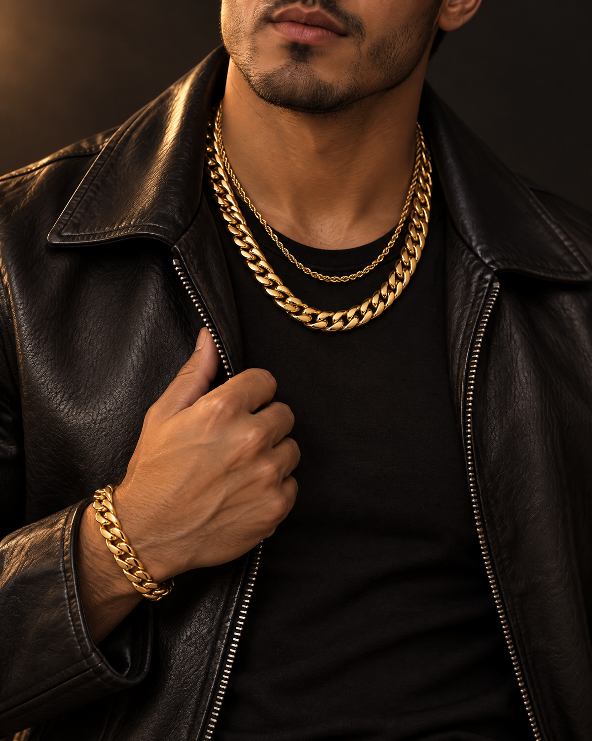 Set Completo Cuban oro puesto – Vesko