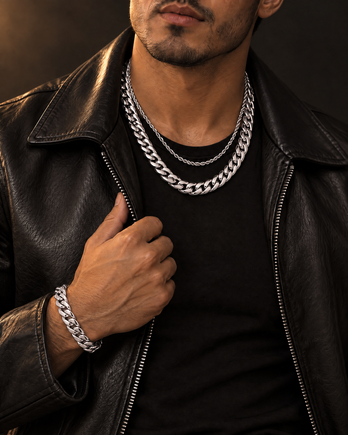 Set Completo Cuban plata puesto – Vesko